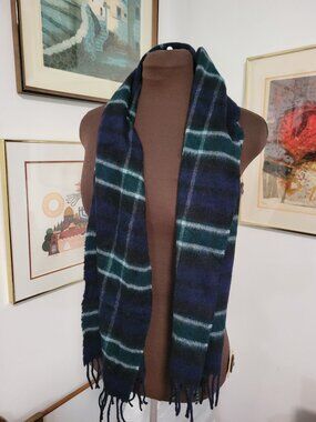 Vintage Unisex Scarf in 100% Cashmere by Balmoral of Scotland